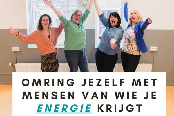 Omring jezelf met mensen van wie je ENERGIE krijgt! 🎉💓